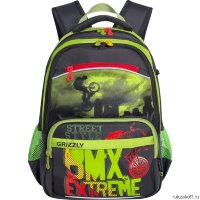 Школьный рюкзак Grizzly Bmx Extreme Light green RB-964-3/1