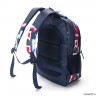 Рюкзак TORBER CLASS X 15,6'' тёмно-синий с арнаментом (зигзаги)