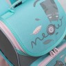 Рюкзак школьный с мешком GRIZZLY RAm-384-2/2 (/2 мятный - серый)