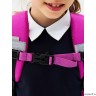 Рюкзак школьный с мешком GRIZZLY RAm-384-2/3 (/3 лиловый - черный)