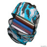 Молодёжный рюкзак BRAUBERG Сити-формат Камуфляж Голубой