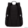 Рюкзак школьный GRIZZLY RB-351-5 черный - салатовый