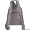 Женский кожаный рюкзак Orsoro d-448 серый