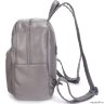 Женский кожаный рюкзак Orsoro d-448 серый