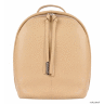 Маленький женский рюкзак Franchesco Mariscotti бежевого цвета
