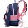 Рюкзак школьный в комплекте с пеналом Sun eight SE-2785 Тёмно-синий/Розовый