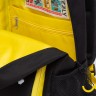 Рюкзак школьный GRIZZLY RB-255-2 черный-желтый
