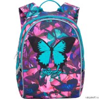 Рюкзак Grizzly Bright Butterfly Blue Rs-764-3