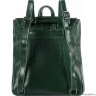 Кожаный рюкзак Monkking 516 рептилия зеленый