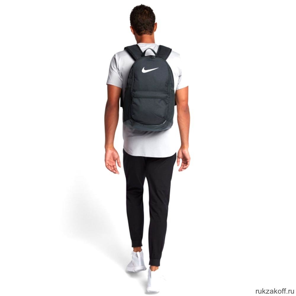 nike brasilia black backpack