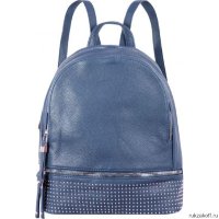 Кожаный рюкзак Monkking 2023 синий