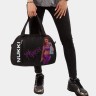 Спортивная сумка Nukki NUK-SP-07 черный, фиолетовый девочка