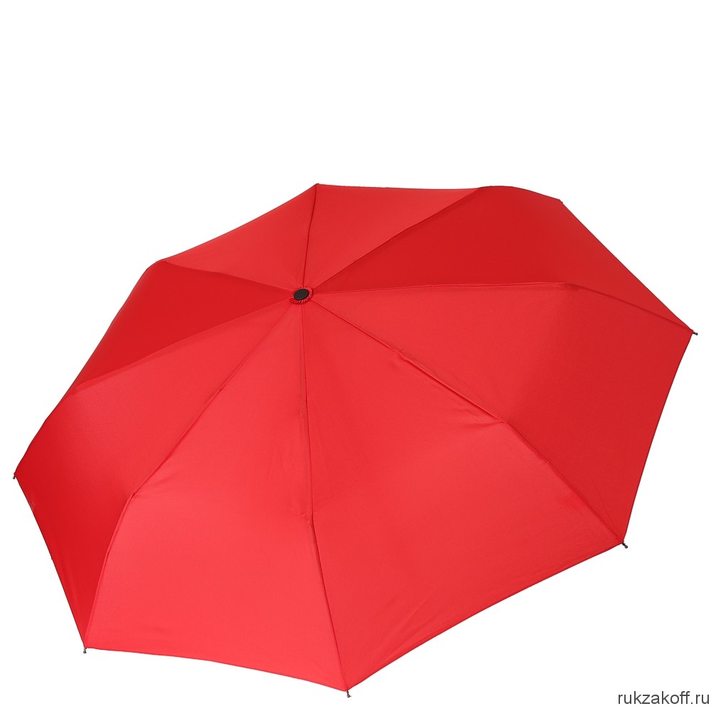 Женский зонт Fabretti T-1906-4 автомат, 3 сложения, эпонж красный