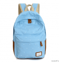 Рюкзак Dots (голубой)