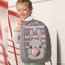 Рюкзак школьный Grizzly RAf-192-5 розовый