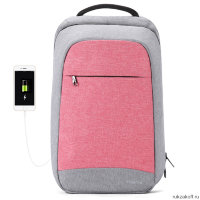 Дорожный женский рюкзак Tigernu T-B3335 15,6" (розовый)