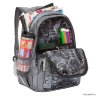 Рюкзак школьный Grizzly RB-054-1/2 (/2 серый)