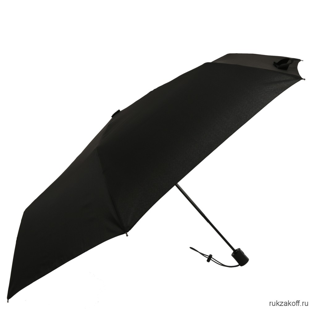 Мужской зонт Fabretti UGR0001-2 автомат, 3 сложения, эпонж черный