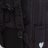 Рюкзак школьный GRIZZLY RG-366-2/1 (/1 черный)