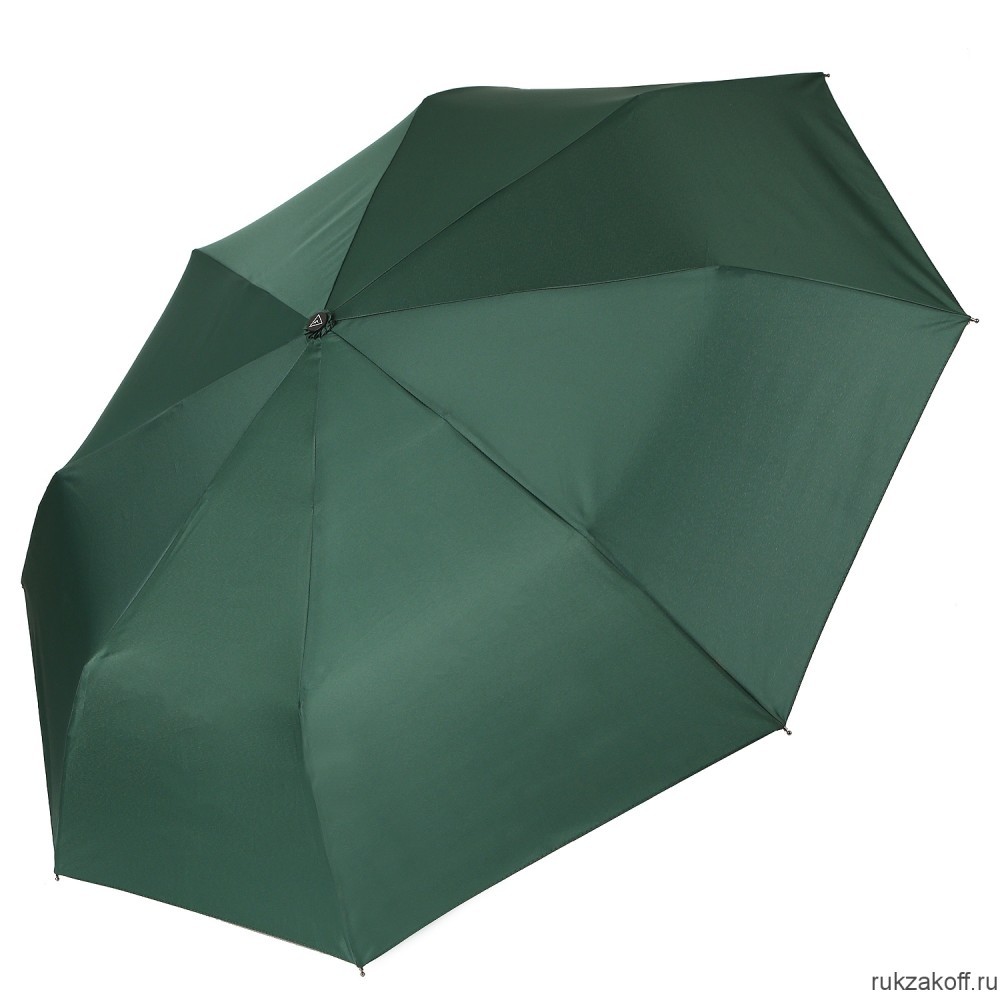 Женский зонт Fabretti UFN0002-11 автомат, 3 сложения, эпонж зеленый