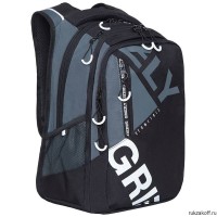 Рюкзак Grizzly RU-138-2 черный - серый