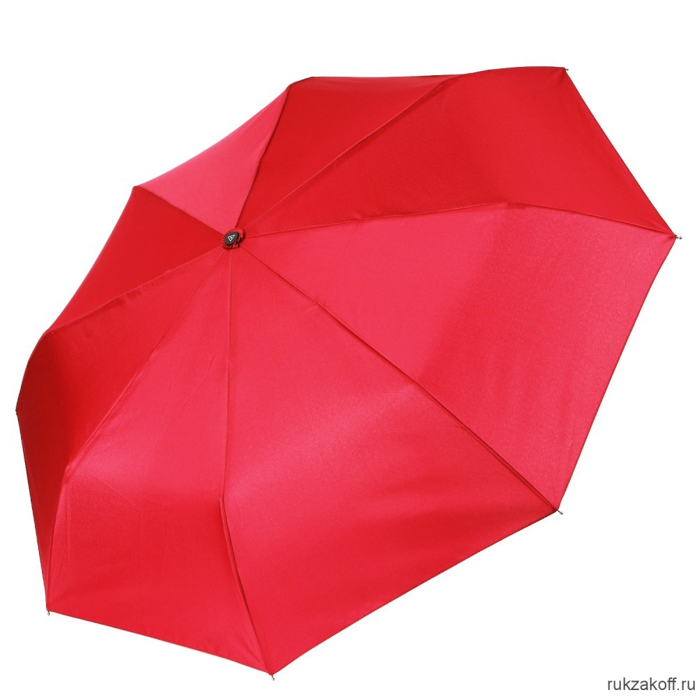 Женский зонт Fabretti UFN0001-4 автомат, 3 сложения, эпонж красный