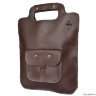 Однолямочный кожаный рюкзак Carlo Gattini Talamona brown