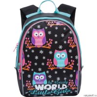 Детский рюкзак Grizzly Owls Black RS-764-2