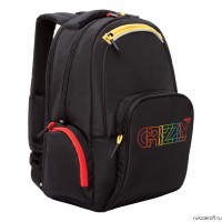 Рюкзак GRIZZLY RU-233-3 черный - красный