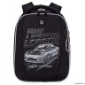 Рюкзак школьный GRIZZLY RAf-393-3 черный - серый