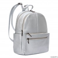 Рюкзак из искусственной кожи OrsOro ORS-0110 серебро