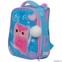 Ранец для девочки 1-2 класс Berlingo Expert "Plush Owl"
