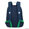 Рюкзак школьный Grizzly RB-051-1/2 (/2 темно - синий)