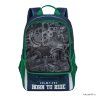 Рюкзак школьный Grizzly RB-051-1/2 (/2 темно - синий)
