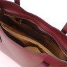 Olimpia - Кожаная женская сумка тоут (Bordeaux)
