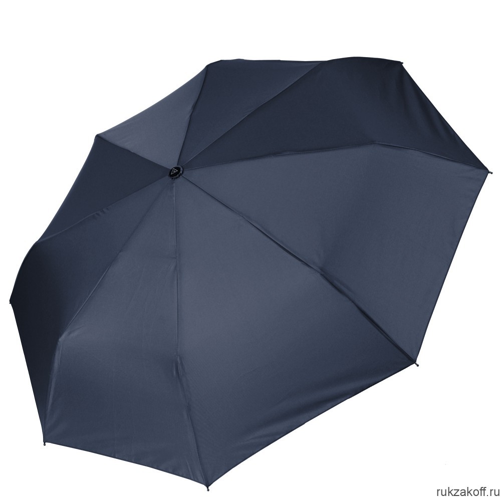 Женский зонт Fabretti UFN0001-8 автомат, 3 сложения, эпонж синий