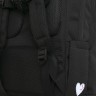 Рюкзак школьный GRIZZLY RG-366-1/1 (/1 черный - фуксия)