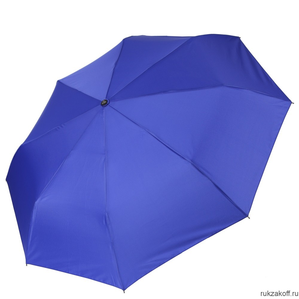 Женский зонт Fabretti UFN0002-8 автомат, 3 сложения, эпонж синий