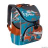 Рюкзак школьный с мешком Grizzly RA-972-3/1 (/1 серый - голубой)