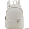  Кожаный рюкзак Monkking 0694-2 молочный
