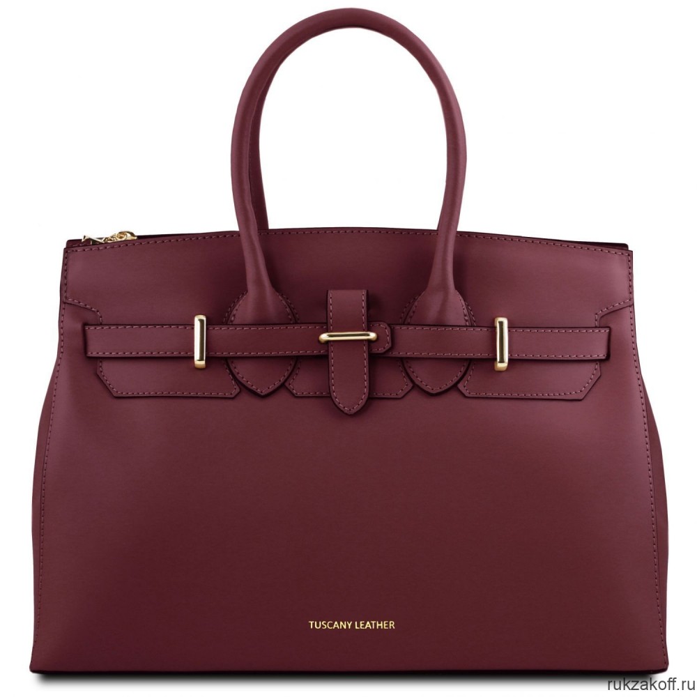 Женская сумка Tuscany Leather Elettra Bordeaux