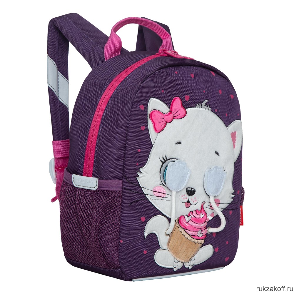 Рюкзак детский GRIZZLY RS-374-6 фиолетовый
