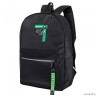 Рюкзак MERLIN G709 черно-зеленый