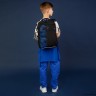Рюкзак школьный GRIZZLY RB-256-6 черный - синий