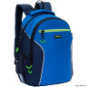 Школьный рюкзак Grizzly RB-963-1 синий - т.синий
