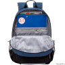 Рюкзак школьный Grizzly RB-155-1 серый - черный