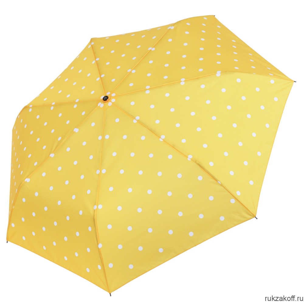 Женский зонт Fabretti UFR0005-7 автомат, 3 сложения, эпонж желтый