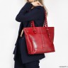 Женская сумка-шоппер B798 relief red