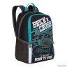 Рюкзак школьный Grizzly RB-051-1/1 (/1 черный - бирюзовый)