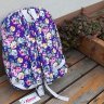 Рюкзак с цветами Flora (фиолетовый)